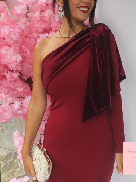 Vestido Nely Burdeos [4]