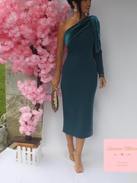 Vestido Nely Petróleo [2]