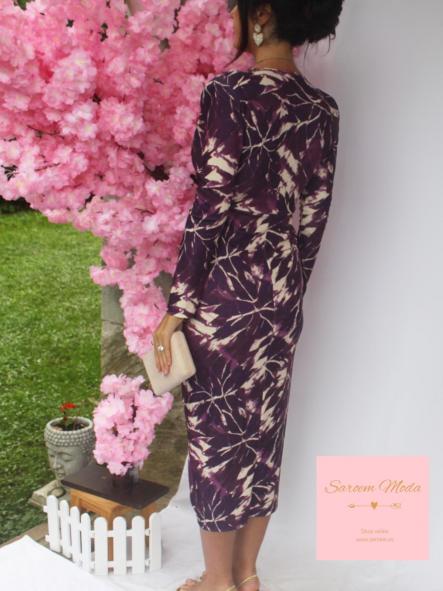 Vestido Damia Estampado Morado [3]