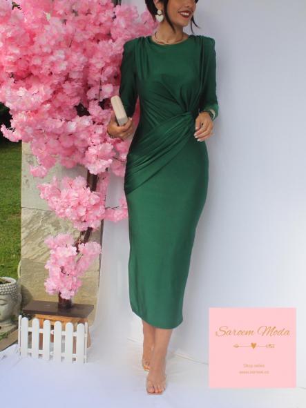 Vestido Han Verde Botella