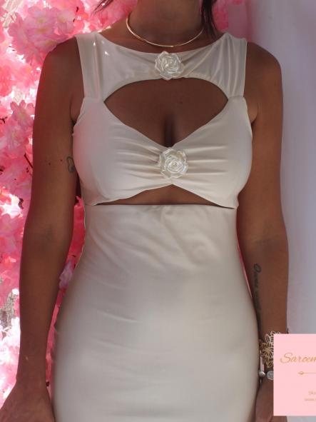 Vestido Taresa Marfil [3]