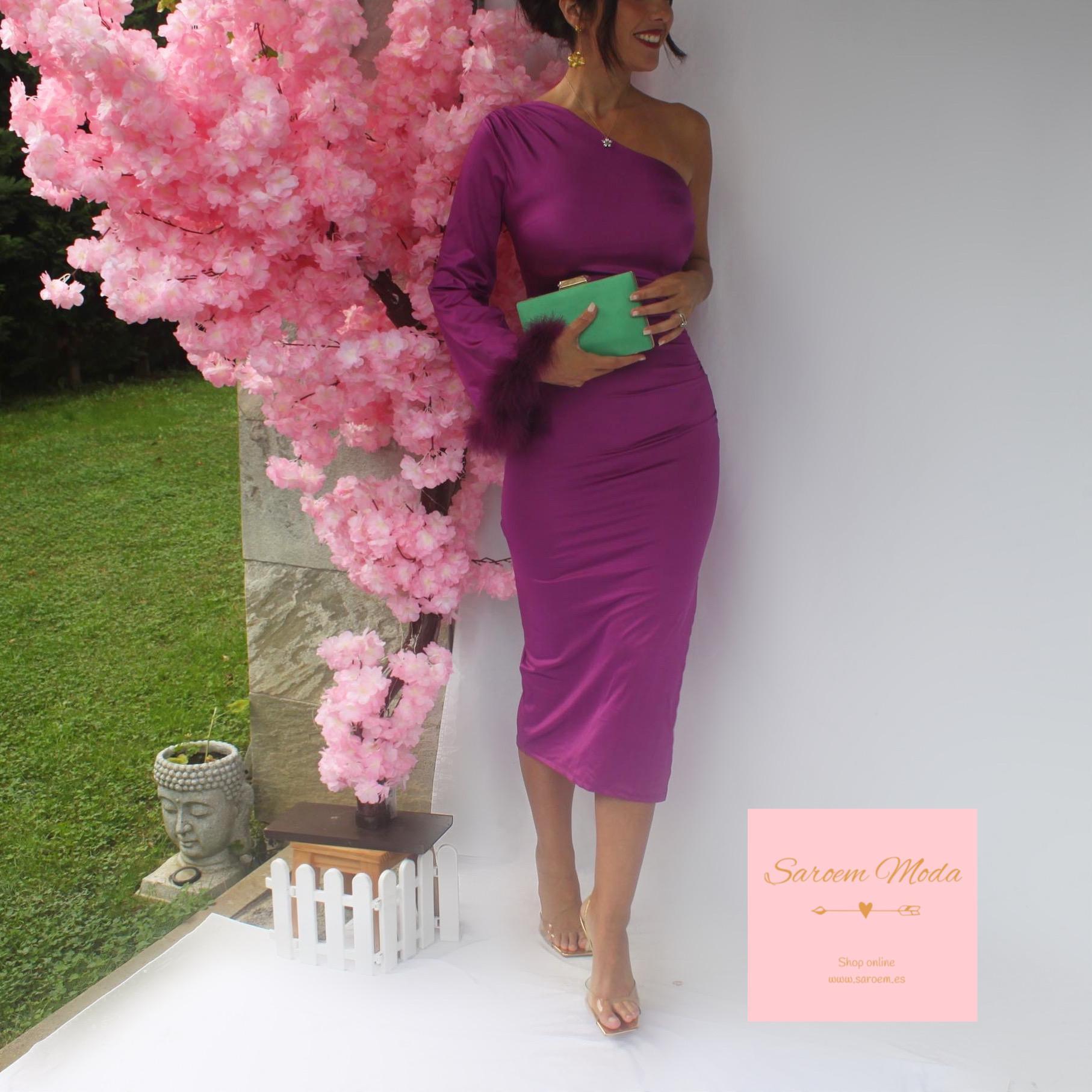 Vestido Valentina Buganvilla