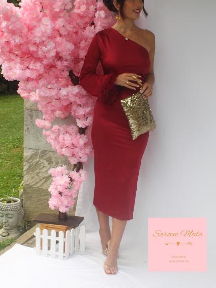 Vestido Valentina Burdeos [1]