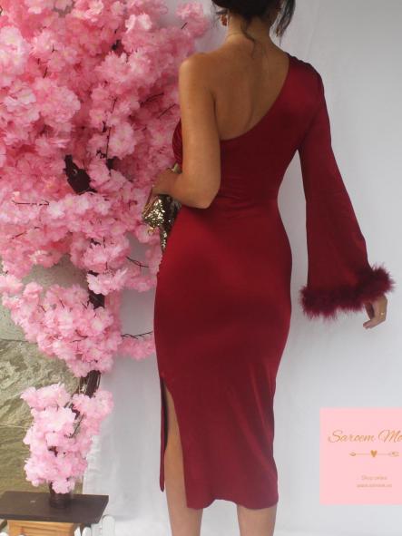 Vestido Valentina Burdeos [3]