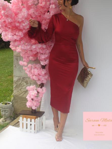 Vestido Valentina Burdeos [2]