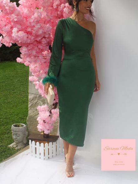 Vestido Valentina Verde Botella [1]