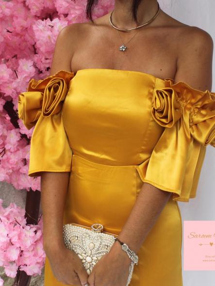 Vestido Hera Mostaza [3]
