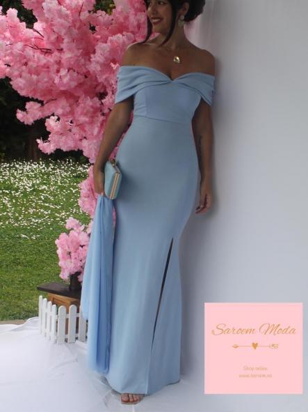 Vestido Lazo Azul [1]