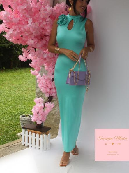 Vestido Diamond Turquesa [0]