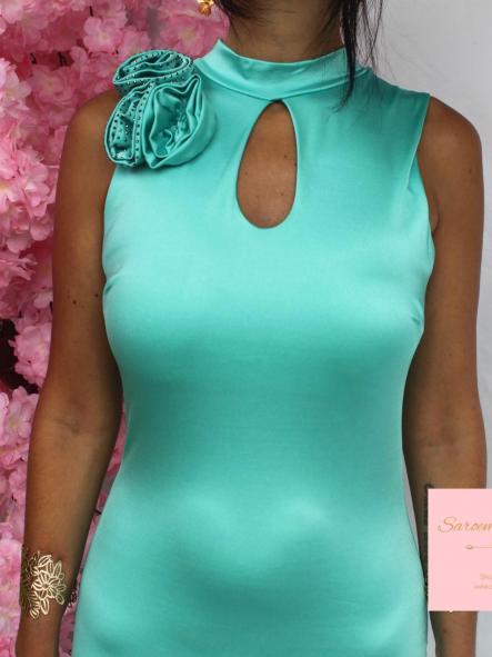 Vestido Diamond Turquesa [3]