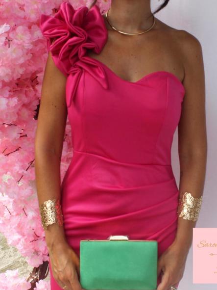 Vestido Arlene Rosa [4]