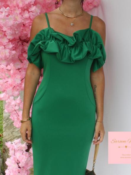 Vestido Rizo Verde [3]