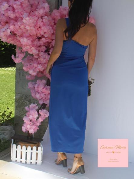 Vestido Olinda Azul Eléctrico [4]