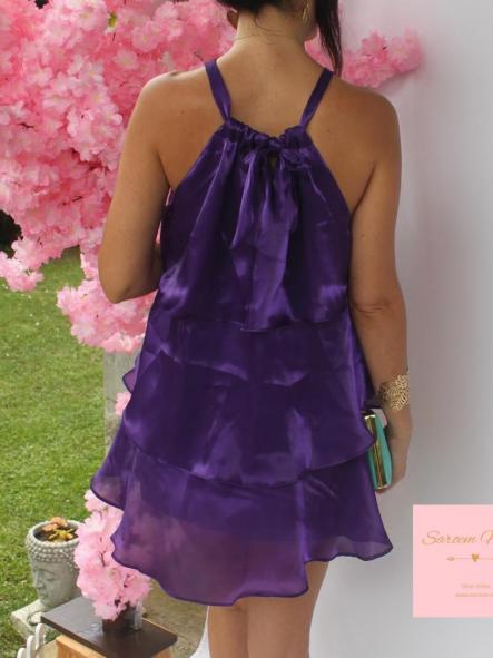 Mini Vestido Mimosa Morado [3]