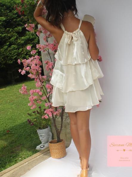 Mini Vestido Mimosa Beige [4]