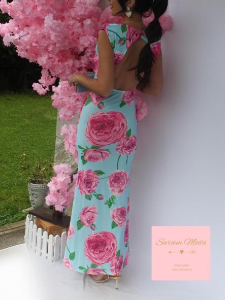 Vestido Fiore Azul [3]