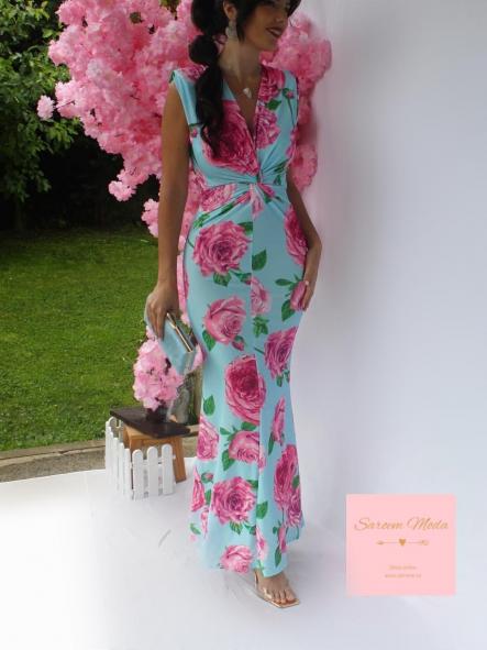 Vestido Fiore Azul [2]