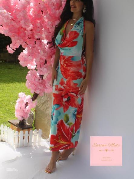 Vestido Aqua Celeste
