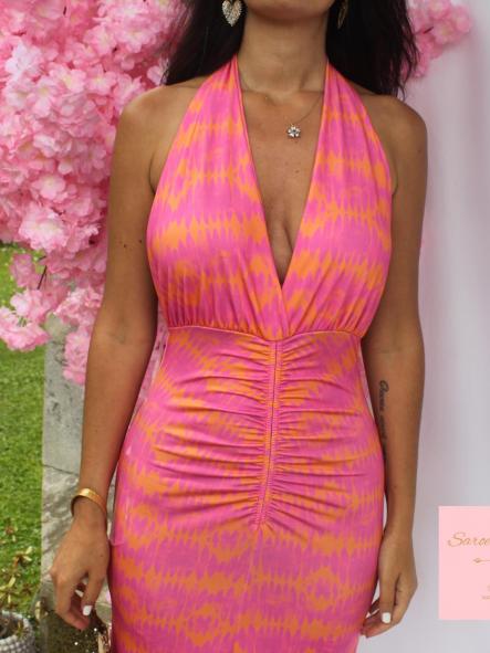 Vestido Akira Fucsia/Naranja [2]