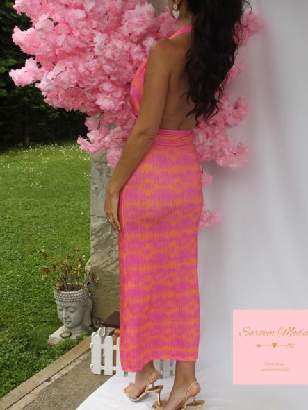 Vestido Akira Fucsia/Naranja [3]