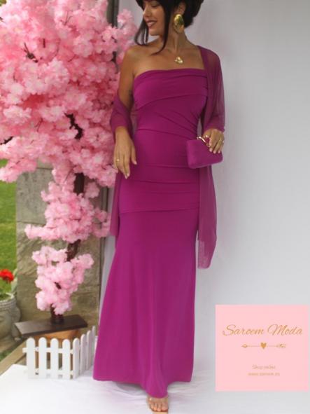 Vestido Yuna Buganvilla [3]