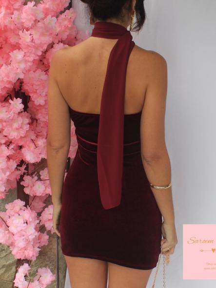 Vestido Rin Burdeos [4]