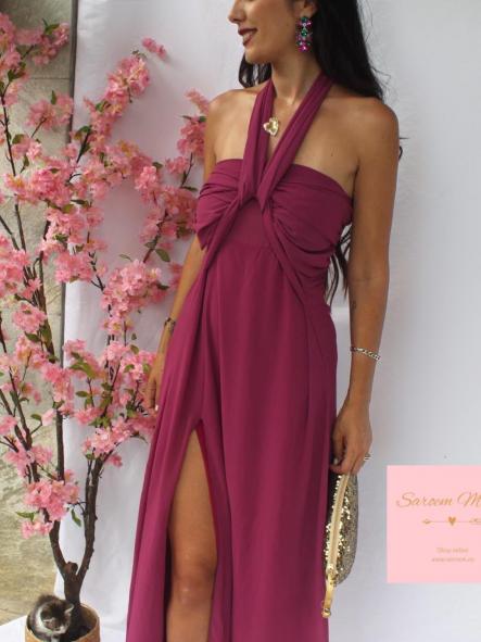 Vestido Mika Vino [3]