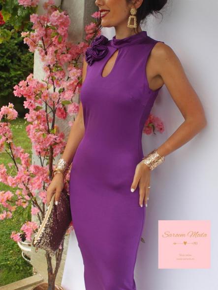 Vestido Diamond Morado