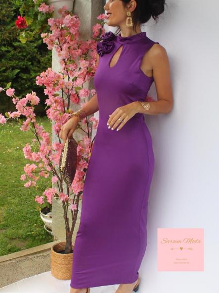 Vestido Diamond Morado [1]