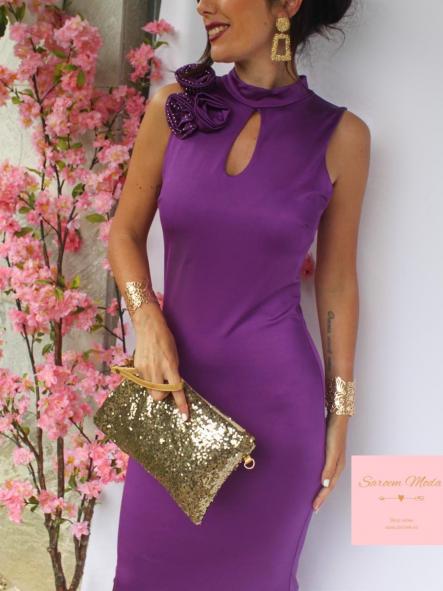 Vestido Diamond Morado [3]