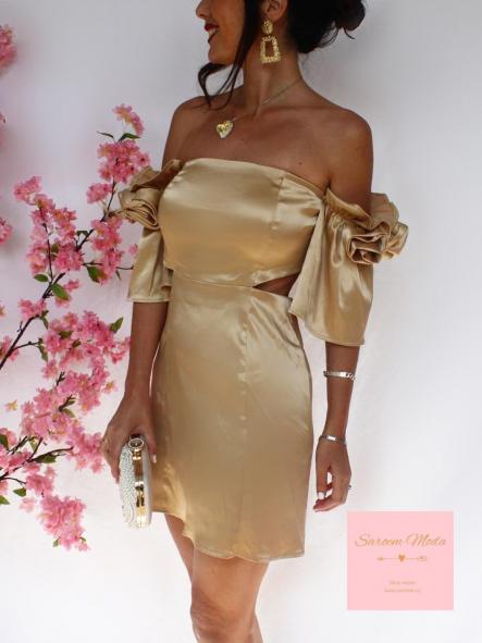 Vestido Hera Oro