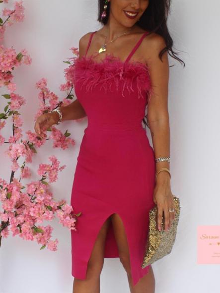 Vestido Mónaco Fucsia [1]