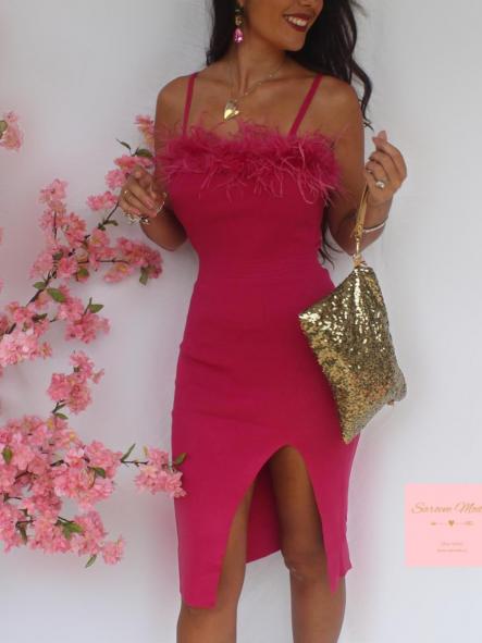Vestido Mónaco Fucsia [3]