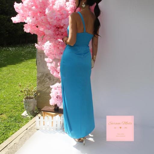 Vestido Afrodita Azul [3]