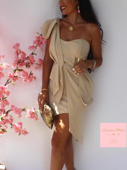 Vestido Priscila Beige [1]