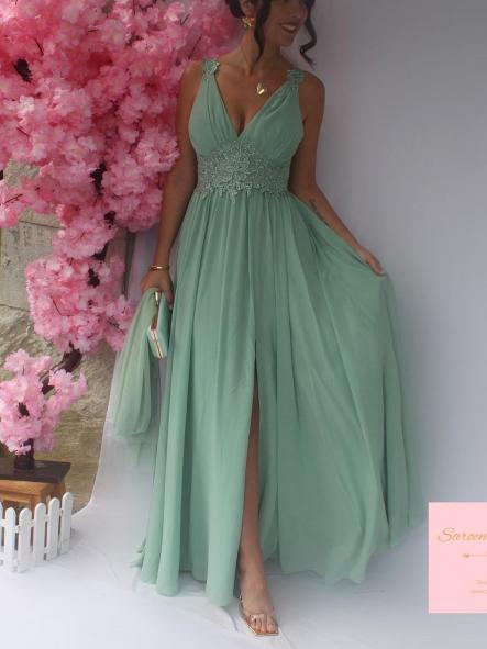Vestido Gaelia Menta