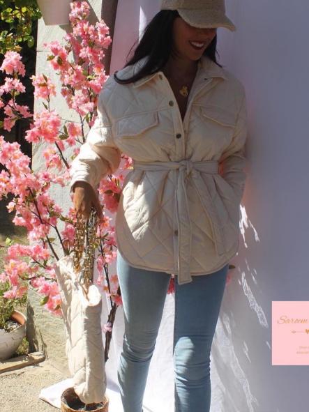 Abrigo + Bolso Beige [2]