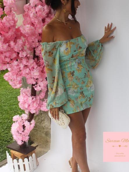 Vestido Mar Aguamarina