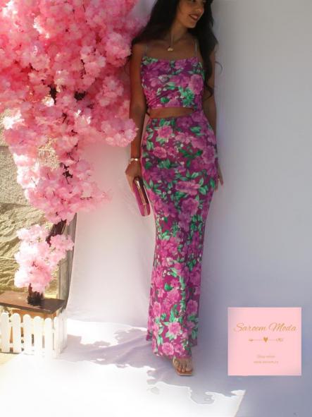 Vestido Macao Buganvilla