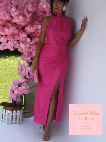 Vestido Yanis Fucsia [2]