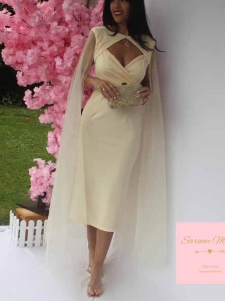 Vestido Giulia Vainilla [1]