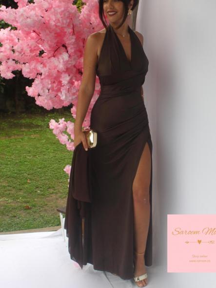 Vestido Lira Marrón [4]