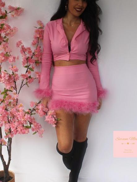Conjunto Plumón Rosa [1]