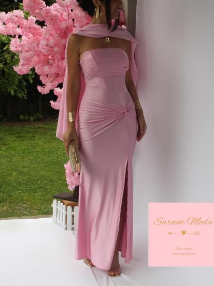 Vestido Nuit Rosa