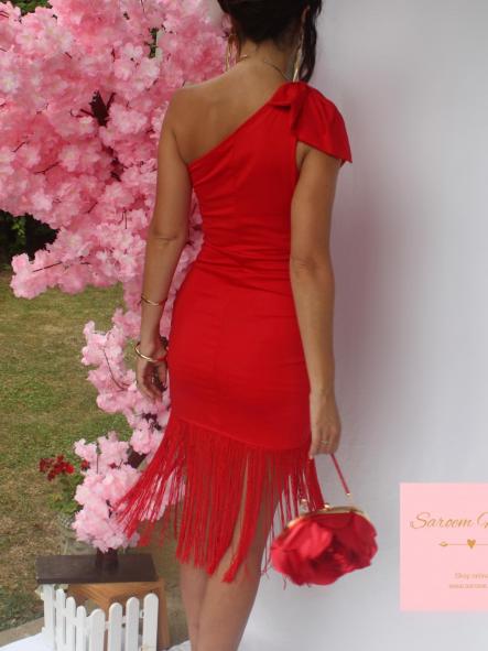 Vestido Perla Rojo [4]