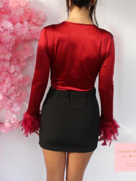 Body Satinado Plumas [3]