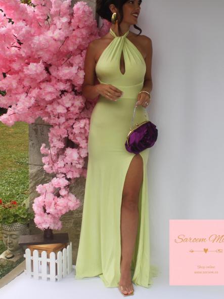 Vestido Nuna Verde Manzana