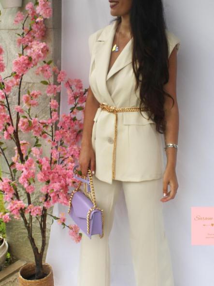 Traje Florencia Beige