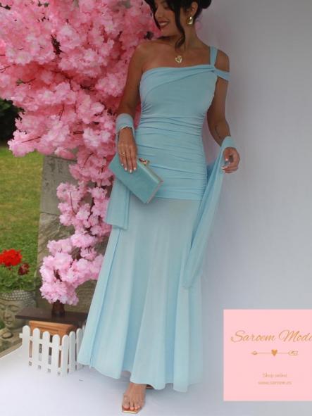 Vestido Salma Celeste