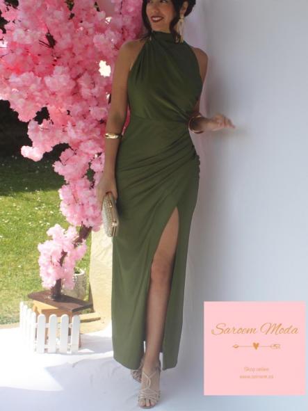Vestido Yanis Verde Caqui